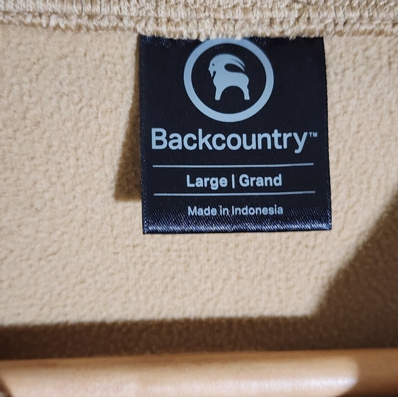 Backcountry Tan Sherpa Sweater - Picture 7 of 7